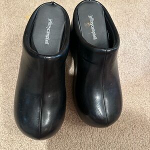 Jeffrey Campbell Black Mules & Clogs